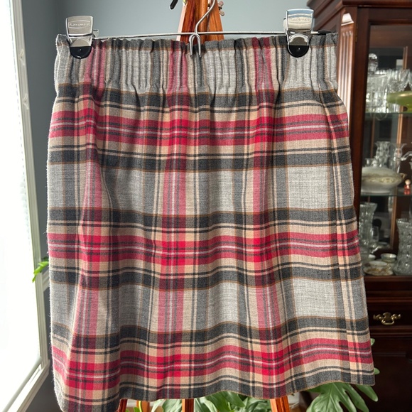 J. Crew Plaid Mini Skirt - Picture 3 of 3